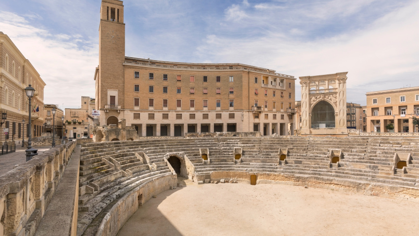 Anfiteatro romano in Piazza Sant'Oronzo, Lecce